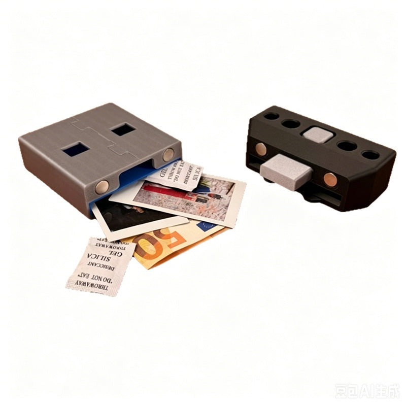 USB Shaped Sticky Note Holder & Pen Holder Set