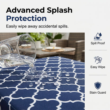 Patio Sofa Cushion Cover – Stretch, Water-Resistant ✨