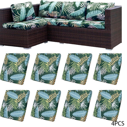 Patio Sofa Cushion Cover – Stretch, Water-Resistant ✨