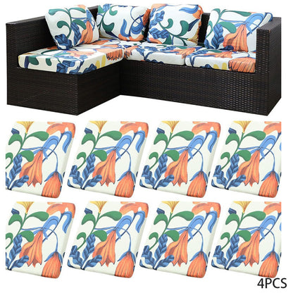 Patio Sofa Cushion Cover – Stretch, Water-Resistant ✨