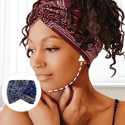 Twist-Front Wide Headband for Women