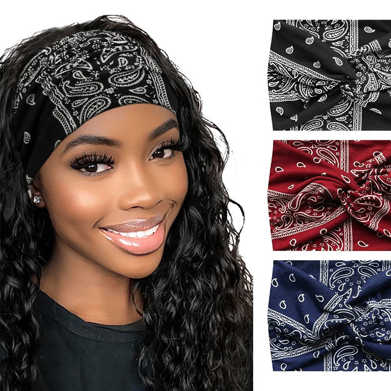 Twist-Front Wide Headband for Women