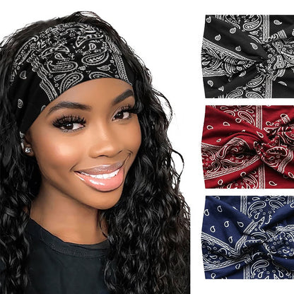 Twist-Front Wide Headband for Women