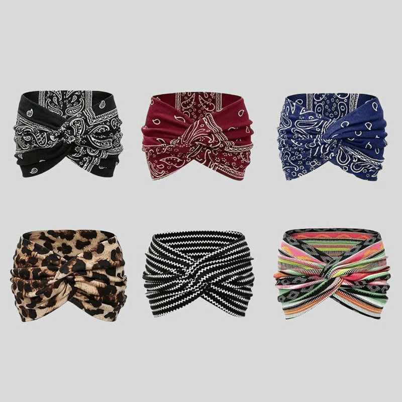 Twist-Front Wide Headband for Women