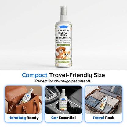 Pet Hair Removal Spray for Fabrics and Clothing