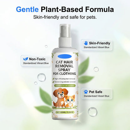Pet Hair Removal Spray for Fabrics and Clothing