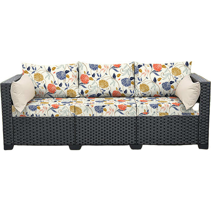 Botanical Print Sofa Cushion Cover