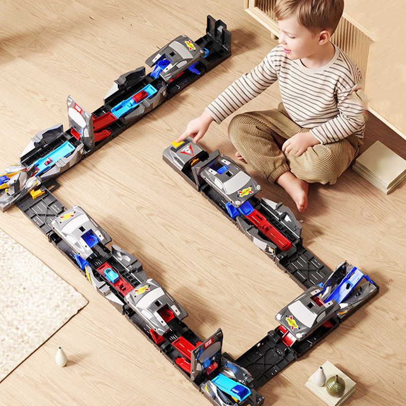 Transforming Car Adventure Track Set