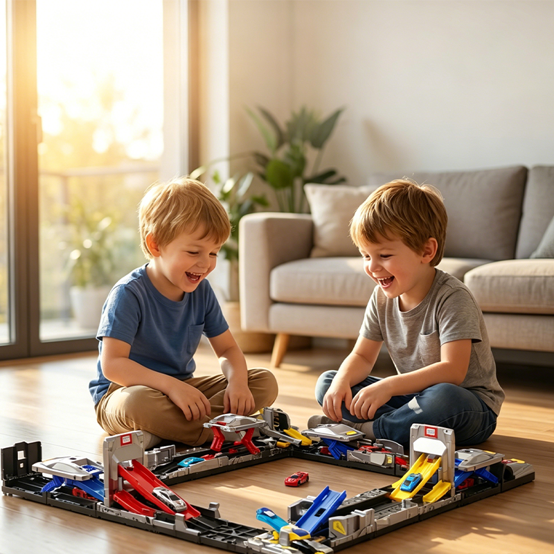 Transforming Car Adventure Track Set