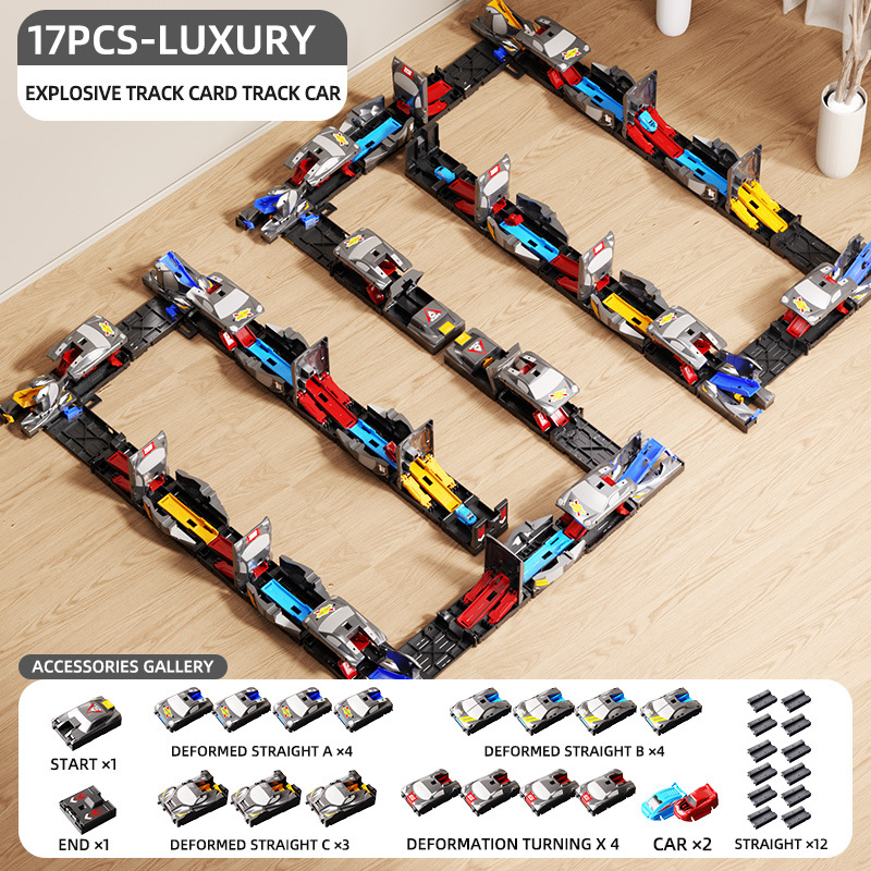 Transforming Car Adventure Track Set