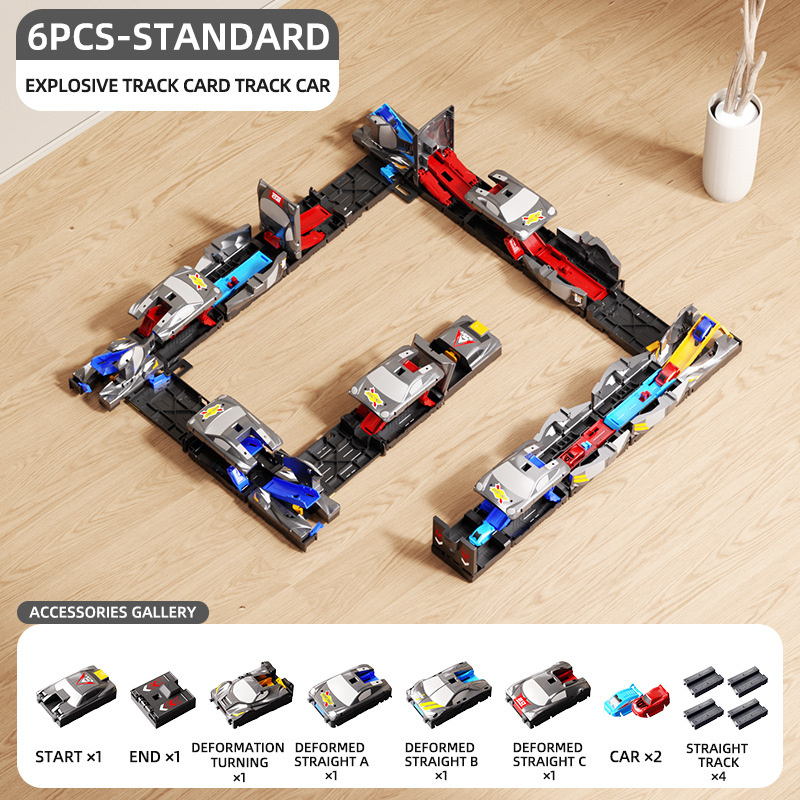 Transforming Car Adventure Track Set