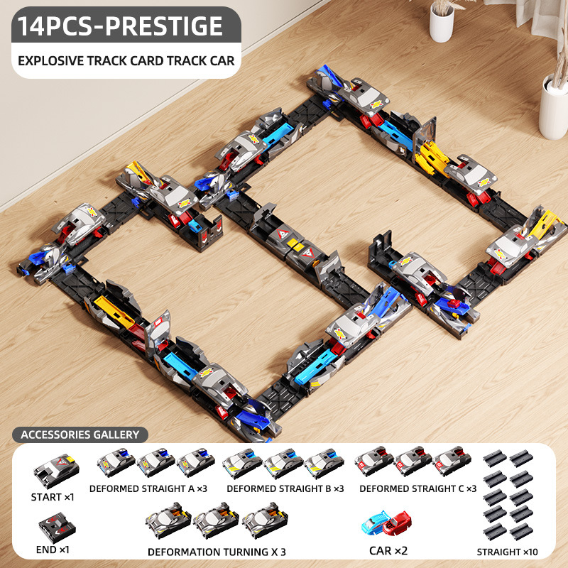 Transforming Car Adventure Track Set