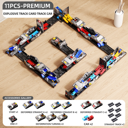 Transforming Car Adventure Track Set