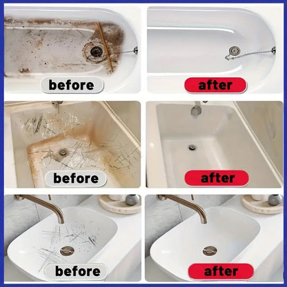 Bathroom Scratch Repair Wax with Sponge
