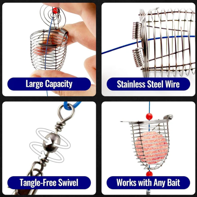 Stainless Steel Fishing Bait Cage