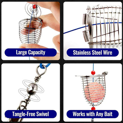 Stainless Steel Fishing Bait Cage
