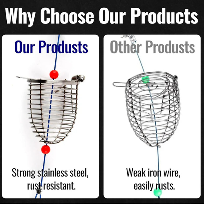 Stainless Steel Fishing Bait Cage