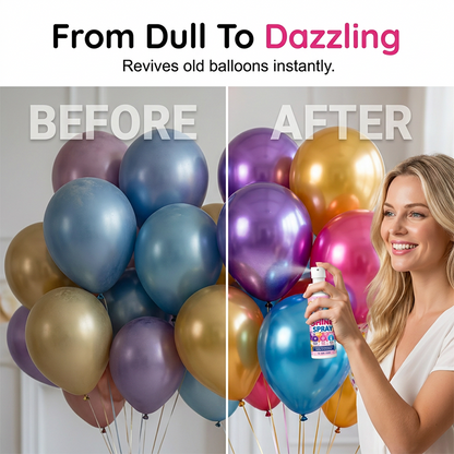 Balloon Shine Spray Long Lasting Brightener