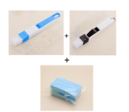 2-in-1 Window Groove Cleaning Brush