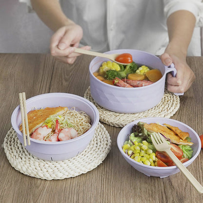 Multifunctional Ramen Bowl Set with Water Filter Bowl