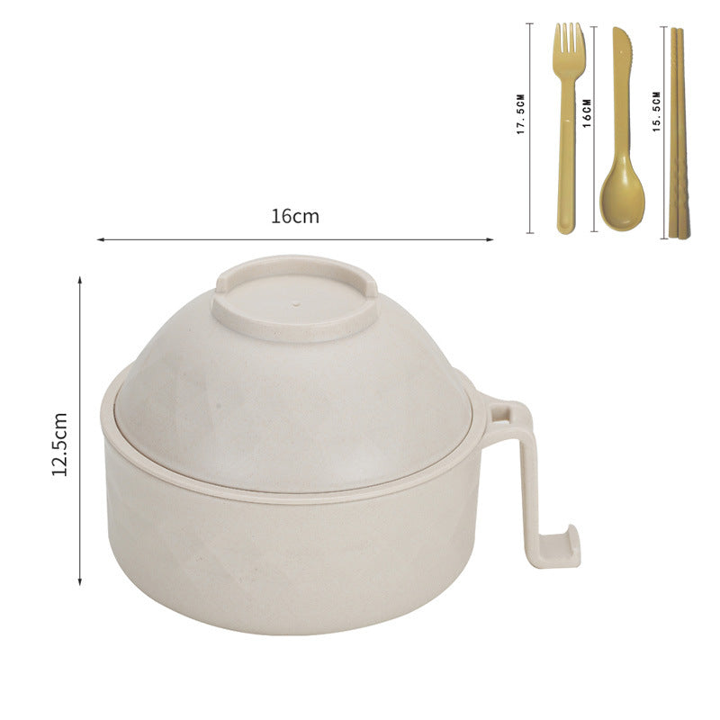 Multifunctional Ramen Bowl Set with Water Filter Bowl