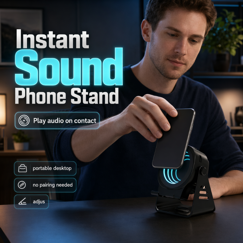 Wireless Induction Speaker Stand