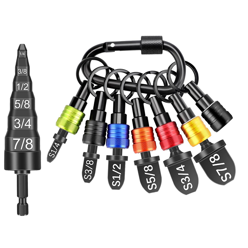 📢📢40% OFF !! ⏰Multicolor Screwdriver Bit Holder Keychain Extension Bar