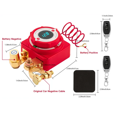 🔋🔥 12V/24V Automotive Battery Cut-off Relay Switch