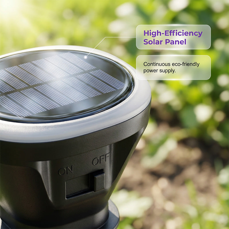 Solar Powered Ultrasonic Mouse Repeller