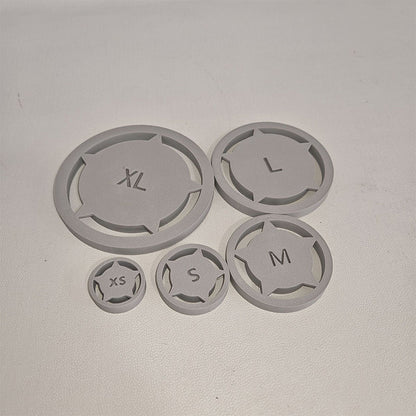 Pottery Foot Ring Template Centering Tool for Clay Trimming