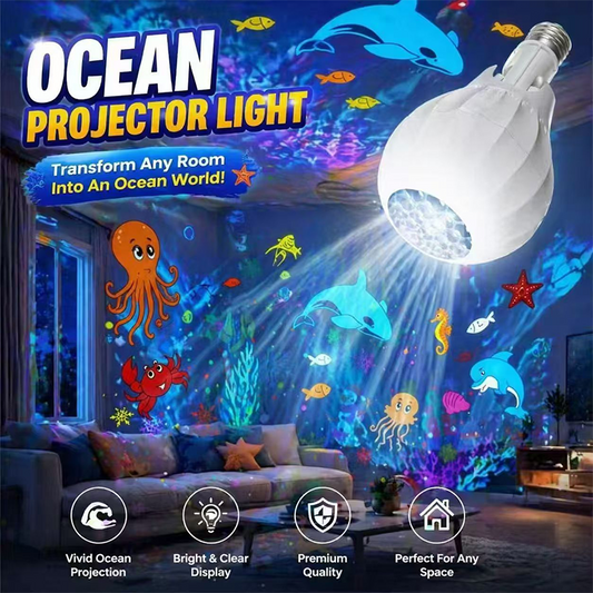 180° Rotatable LED Projection Bulb