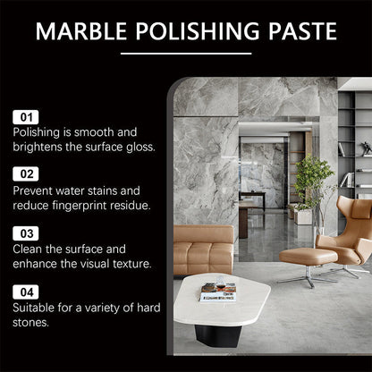 🥳 2026 Best-Seller 🥳💞 Over 50,000 sold! ✨🪨 50% off! Marble Polishing Paste—Removes scratches and etching marks, restoring the natural luster. The protective layer repels water and fingerprints. Professional-grade restoration that saves you a fortune!