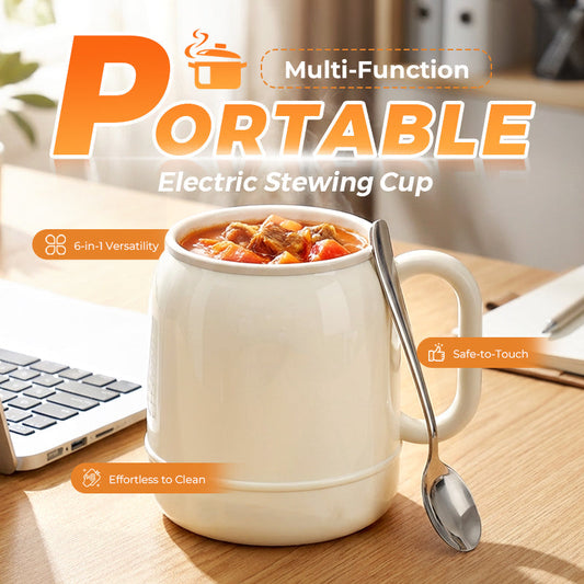 Multi-Function Portable Electric Stewing Cup