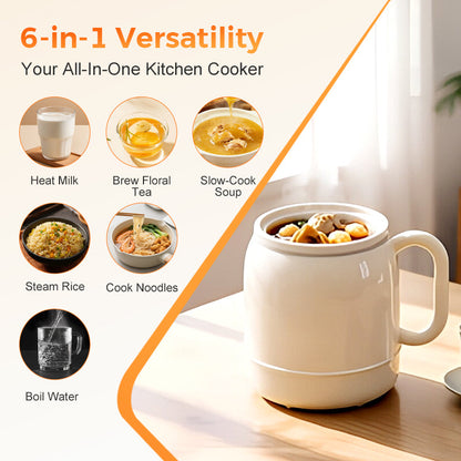 Multi-Function Portable Electric Stewing Cup