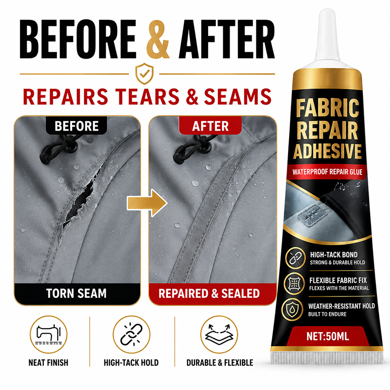 Waterproof Fabric Repair Adhesive