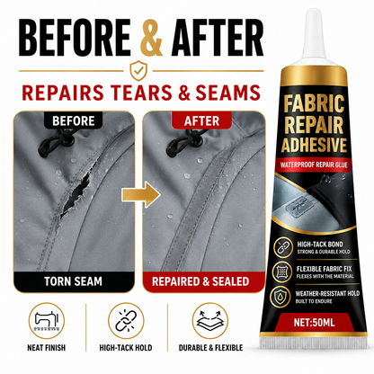 Waterproof Fabric Repair Adhesive