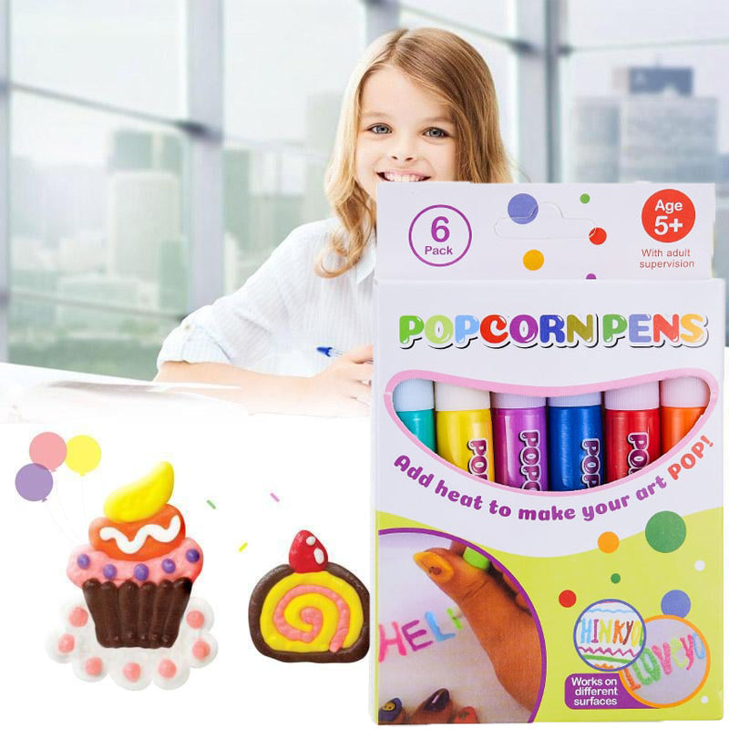 🎁DIY Bubble Popcorn Drawing Pens