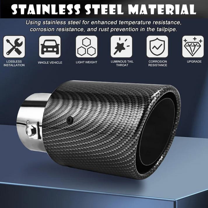 Universal LED Car Exhaust Pipe
