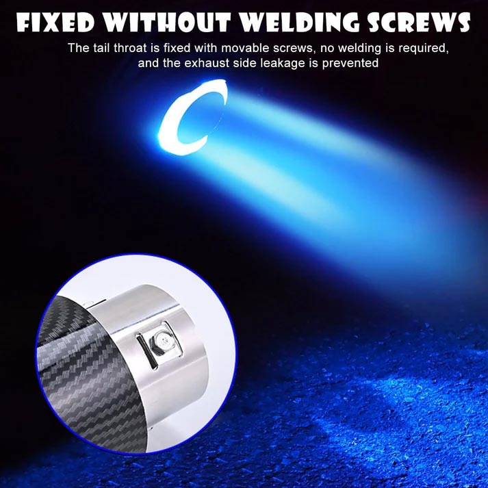 Universal LED Car Exhaust Pipe