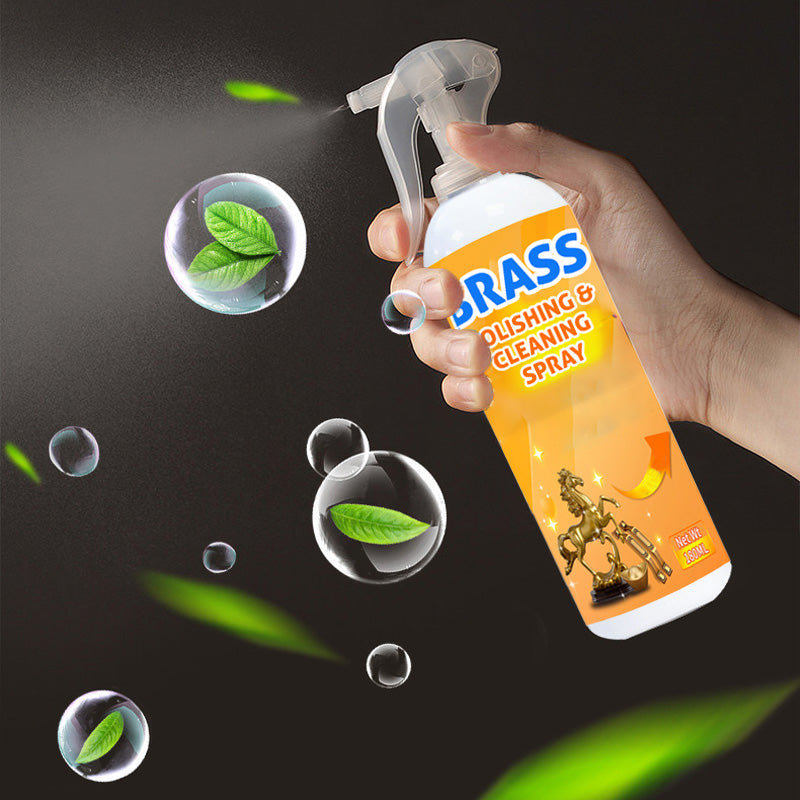 Instant Polishing & Cleaning Spray for Brass