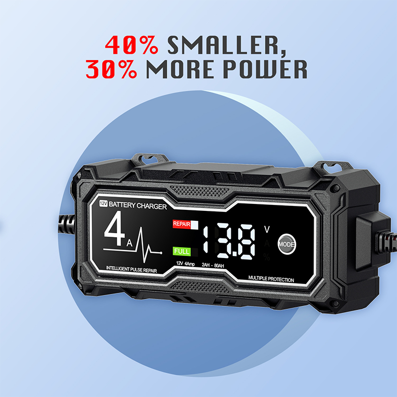 Smart Battery Charger and Battery Maintainer
