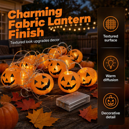 Halloween Pumpkin String Lights