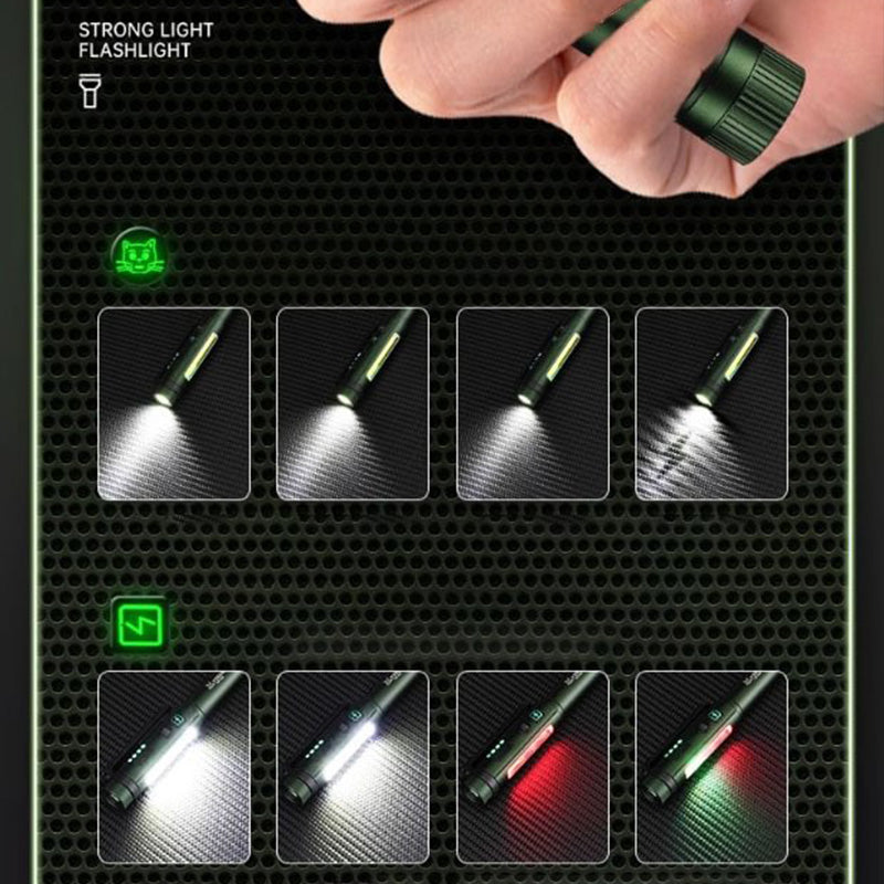 Multifunctional Pen-Shaped Strong Magnetic Work Light