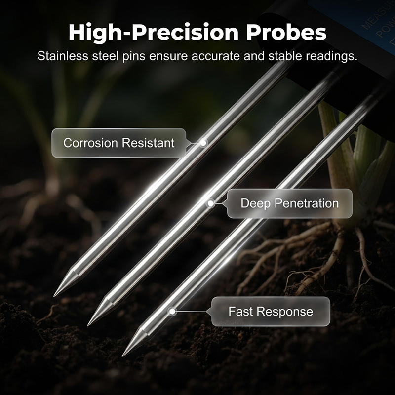 7-in-1 USB Soil Tester with App