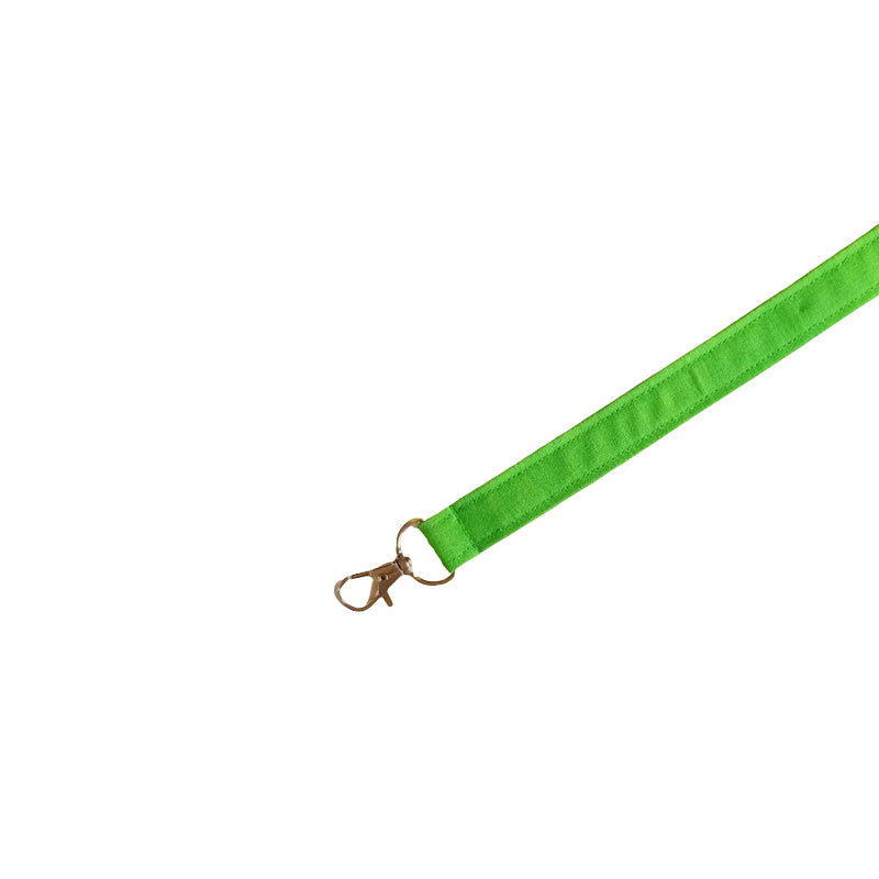 Plain Fabric Pen Lanyard