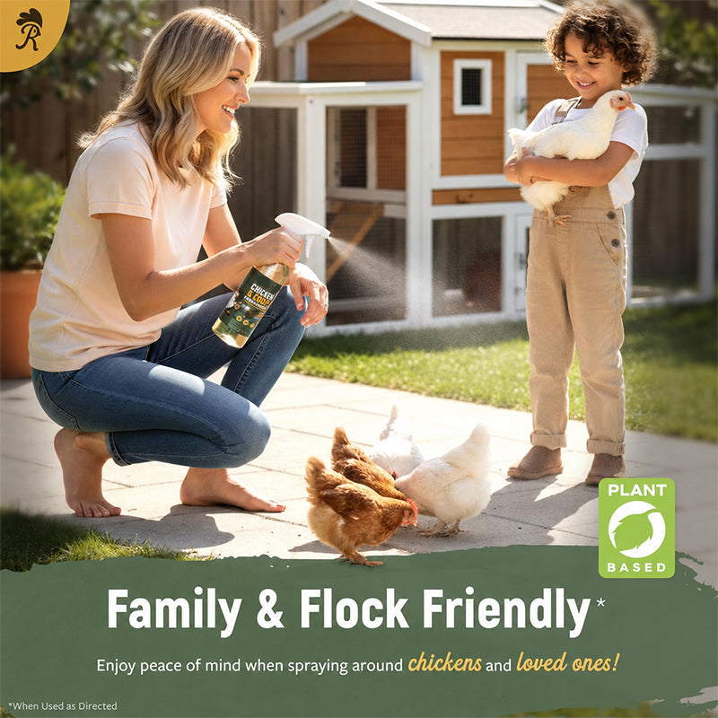 Natural Poultry Coop Cleaning Spray