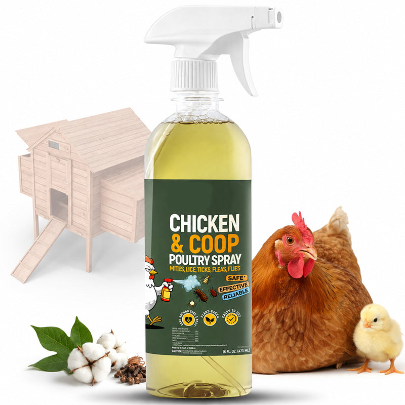 Natural Poultry Coop Cleaning Spray
