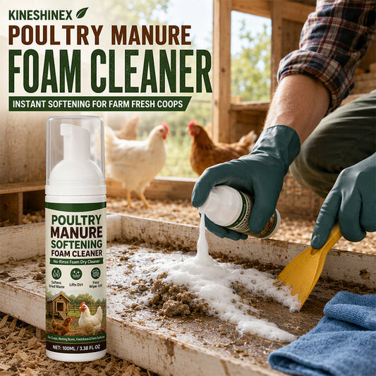 Poultry Manure Softening Foam Cleaner