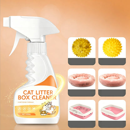 Odor-Free Cat Litter Box Cleaning Spray