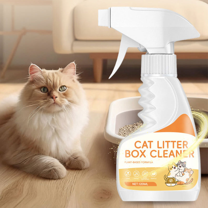 Odor-Free Cat Litter Box Cleaning Spray